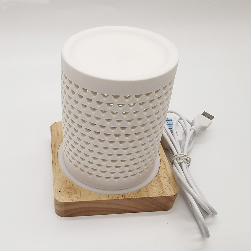 Creative Ceramic Material Led Bedside Night Lights Desk Light Led Table Lamp For Restaurant Hotel Home With Base