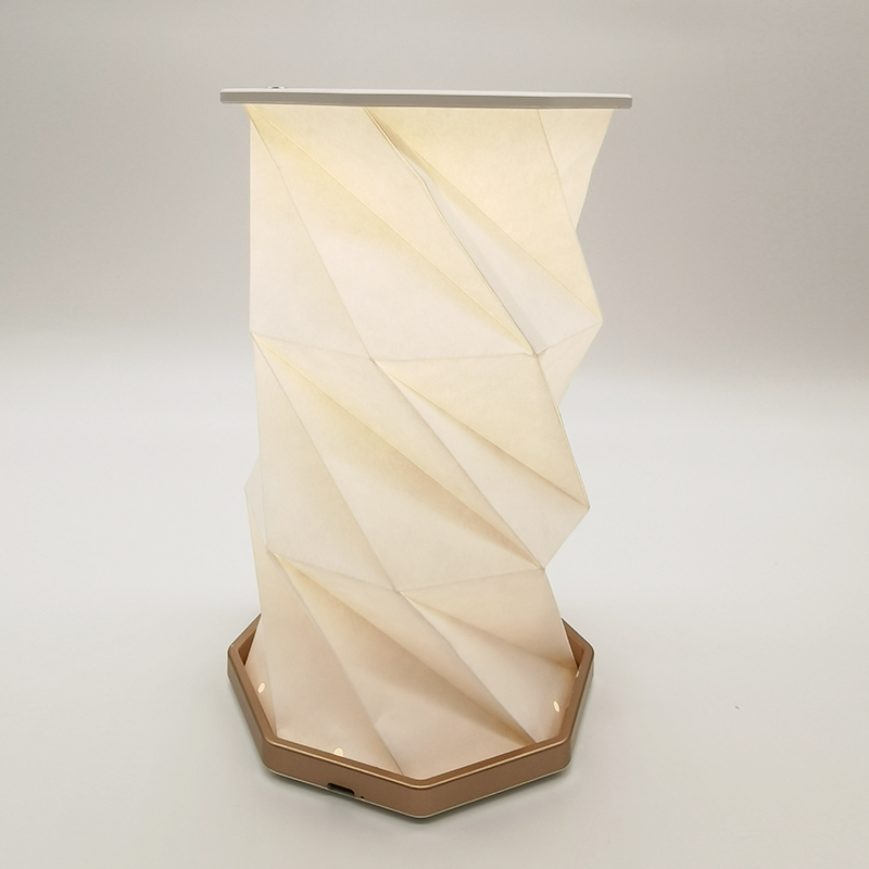 Night lights with customizable patterns portable touch switch rotary lamp led side lamps for bedroom