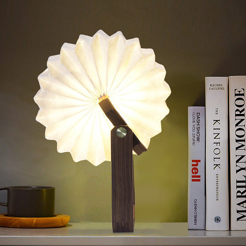 3d Tyvek paper usb rechargeable portable sensor night lamp lantern camping home decor table lamps