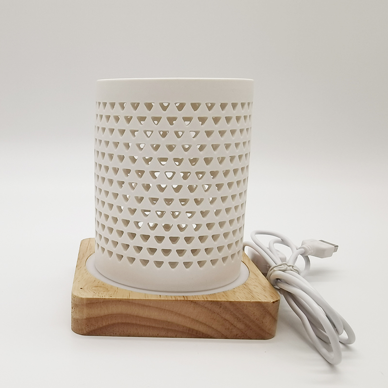 Ceramic Material Led Bedside Night Lights Desk Light Led Table Lamp For Hotel Home With Base