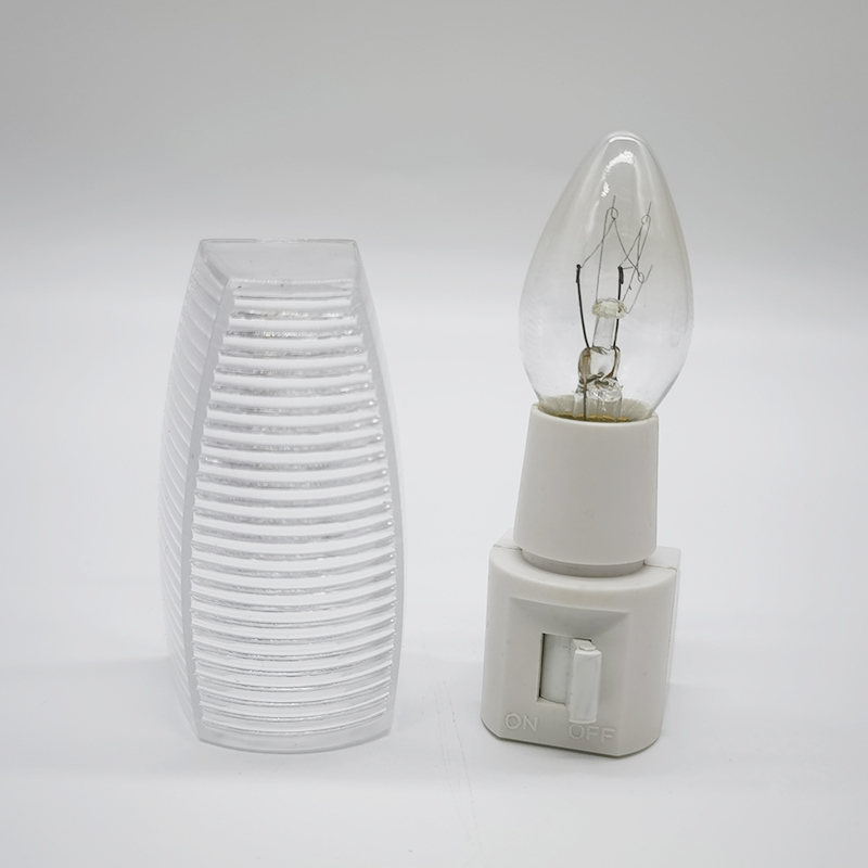 Tungsten Light Bulb Decorative Warm Plug-in LED Night Light with Switch Manual On Off Night light For Children