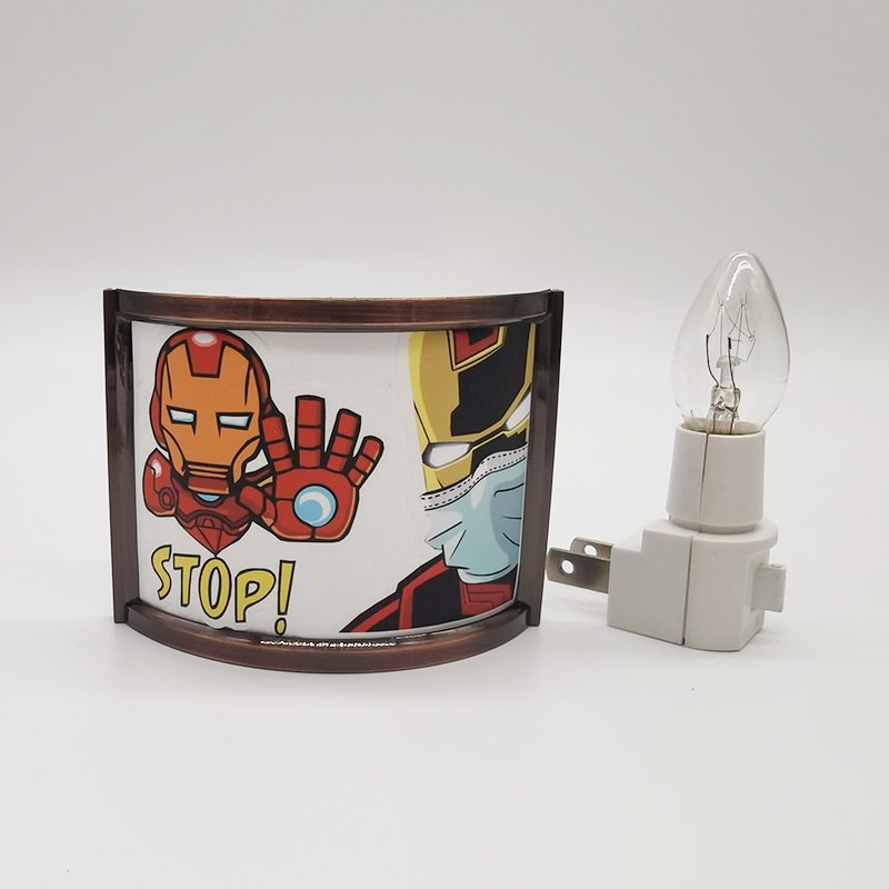 Trending Decorative Photo Frame Shade With Switch Led Night Light Tungsten Lamp Base For Children Room