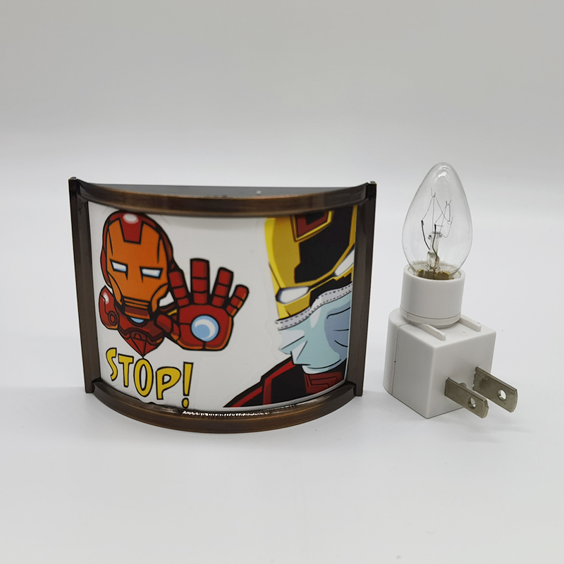Photo Frame Automatic Room Sensor Led Night Light Incandescent Lamp plug In Light Decoration For Home