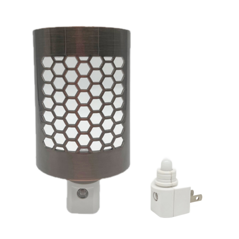 Indoor Room Plug in Night Lamp Baby Toilet Led Night Light With Photo Sensor Custom Plastic Enclosure Night Light