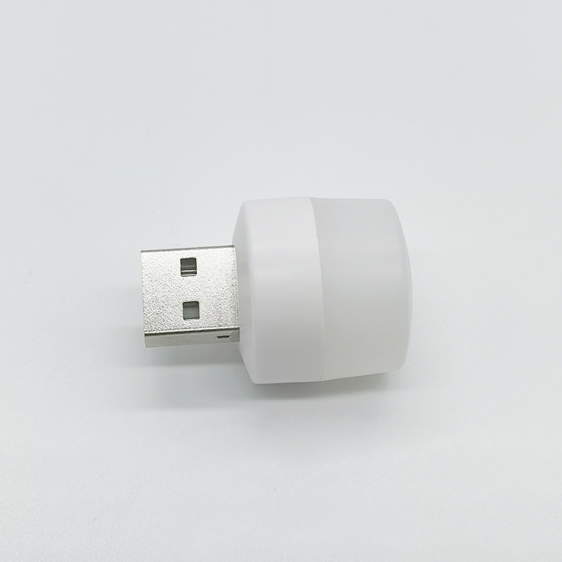 LED Portable 5V 0.5W USB Bedroom Led Desk Lamp Small Night Lights Round light for Laptop Used Carry Mini Night Light