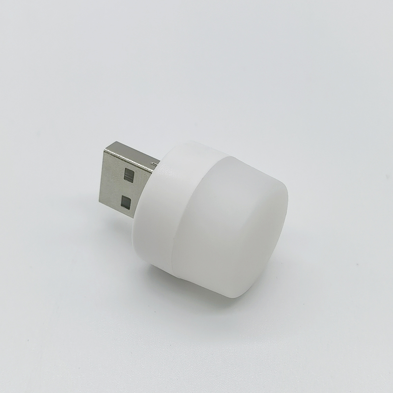 LED Portable 5V 0.5W USB Bedroom Led Desk Lamp Small Night Lights Round light for Laptop Used Carry Mini Night Light